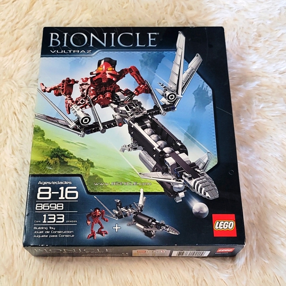 Brand New Lego Bionicle Vultraz 8698